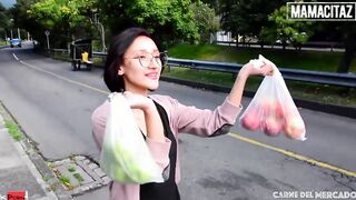 CARNEDELMERCADO - (Luna Castillo, Alex Moreno) - Nerdy Latina With Stunning Body Picked Up And Plowed Hard By A Gigantic