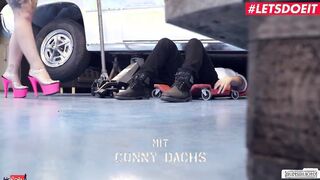 BumsBuero - Wild Vicky Long Boobed German Bae Hardcore Twat Pounded
