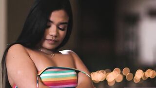 Stepmom fucks stepdaughter with strap on