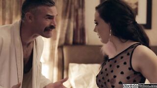 Mistress is fucked rough by an older man