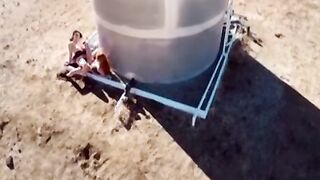 Outdoor scissoring with Jayme Langford and her dyke babe