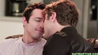 Jayden Marcos fucks his cooking teacher Calvin Banks
