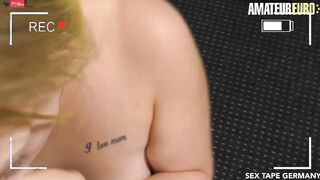 SEXTAPE GERMANY - Scarlett Scott Takes Hard Cock From Daddy