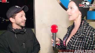 German outdoors Sex during a outdoor casting