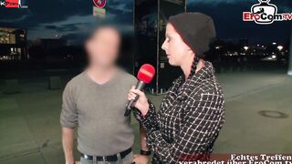 German outdoors Sex during a outdoor casting