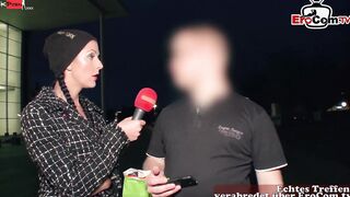 German outdoors Sex during a outdoor casting
