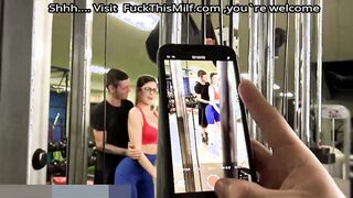 Cheating Stepsister Caught & Fucked at Gym - Michele James -