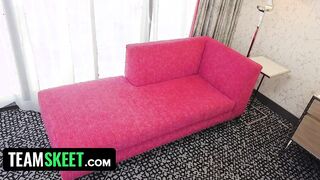 Cutie new Amateur Hoe Getting her Lovely Twat Filled with goddess Jizz on her first Interview on Camera