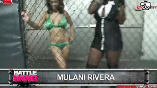 Curvy ebony with big natural melons during interracial sex