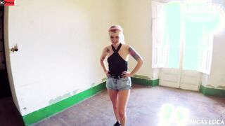 Fat Ass Polish Bitch (Misha Cross) Ride Hard Guy In Abandoned Place - CHICAS LOCA