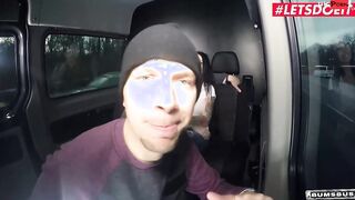 BUMSBUS - Big Tits Babe Meli Deluxe Has Perfect Cutie Public Sex - LETSDOEIT