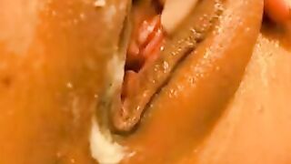 Horny Petite Chick masturbates