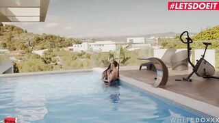WHITEBOXXX - (Julia De Lucia, Stacy Cruz, Christian Clay) - two Long Boobies Babes Seduce Their Instructor For A Bombshell 3-Way