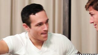 Jayden Marcos fucked his new stepbrother Dallas Preston