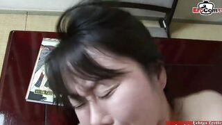 Curvy dark haired chinese bimbos with natural jugs like gigantic
