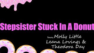 Stepsister Stuck Inside A Donut