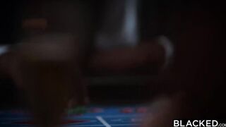 BLACKED Bombshell Blonde Ivy Wolfe takes on high-stakes gambler