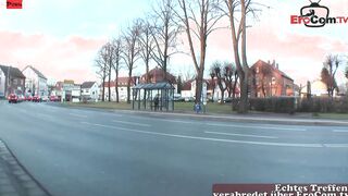 Sexsual German 18 Year Old used into a pervert Casting with kinky Talk