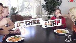 two Sexsual Barely Legal Step Sisters Have Their Way With Young Stud Step