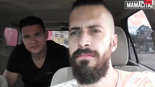 CARNE DEL MERCADO - Julia Cruz Joins two Guys Into Rough Public Threesome Full Movie
