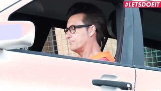 #LETSDOEIT - (Francys Belle, Conny Dachs) Latina mom Bangs The Truck Driver