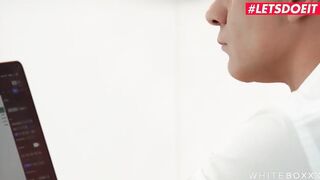 WHITEBOXXX - (Capri Lmonde, Christian Clay) - Young Dark Hair Need A Gigantic Penis Into Her Tiny Snatch And Tight Ass