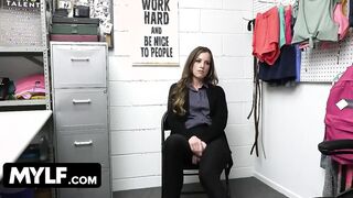 Shoplyfter Mylf - Long Melons MILF Caught Stealing Receives Anal Search from Strict Officer