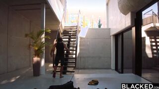 BLACKED Emelie getting her own back on cheating bf with 2 gigantic big black dick