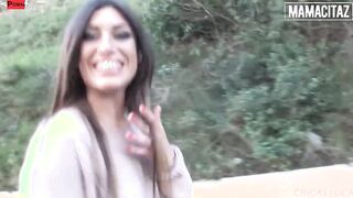 CHICASLOCA - Bubble Booty Dark Haired Julia Roca Getting Fucked Inside Outside Hard - MAMACITAZ