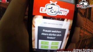 Young German 18yo Student banged on the sofa