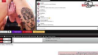 German huge jugs tattoo Bae REAL meet and banged casting
