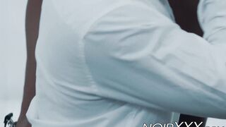 Black stud Pheonix Fellington spreads Colton Grey ass