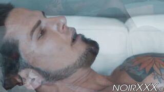 Inked Archer Croft rimmed and anal fucked by Zario Travezz