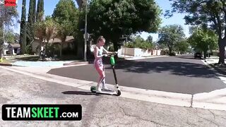 TeamSkeet - Incredible Sexy Thick Women Bounces Her Pink Pussy On