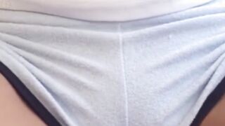 18yo Showing Off Her Camel Toe