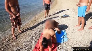 OMG Public Asshole Filled with Cum