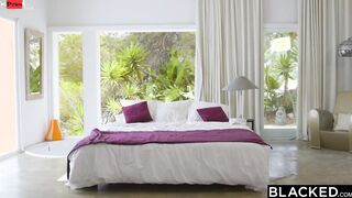 BLACKED Hubby has a double long african cock surprise for hotwife