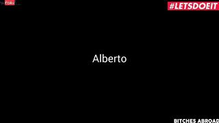 LETSDOEIT - (Julia De Lucia and Alberto Blanco) Romanian vagina with mouth Getting A