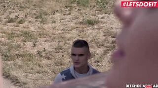 LETSDOEIT - Russian Tourist Katarina Muti Getting Dick Abroad