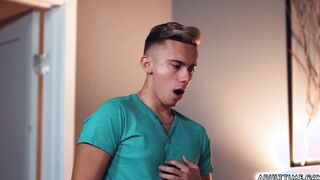 Carter DelRey taste his stepdad monster cock