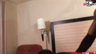 Fat black woman with a gigantic butt and big melons getting a creampie