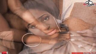Fat ebony hoe with long tits Enjoying the gigantic african
