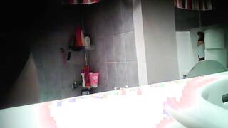 my mom's hairy cunt filmed in the bathroom