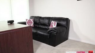 25yo Alice Shows Off Her Anal Gapes Into A Casting!