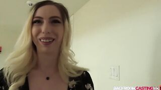 25yo Alice Shows Off Her Anal Gapes Into A Casting!