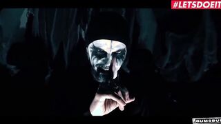LETSDOEIT - (Lena Nitro, Lullu Gun, Jason Steel, Fash) - Spooky Halloween Foursome Screwed Inside The Car