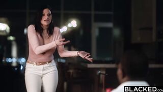 BLACKED Beautiful huge ebony cock-hungry Mona can land any man she wants