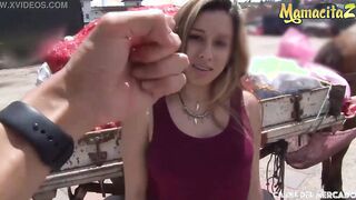 MAMACITAZ - #Ana Ramirez #Pedro Nel - Bombshell Gigantic Hooters Latina Is Into For A Hottie Riding On A Sunny