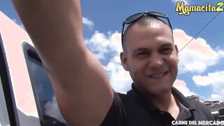 MAMACITAZ - #Ana Ramirez #Pedro Nel - Bombshell Gigantic Hooters Latina Is Into For A Hottie Riding On A Sunny