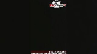 EXTRA HUGE- BRITISH WHITE cougar GOTTEN ANAL JIZZED FROM LATINO